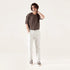 STRAIGHT COTTON PANTS